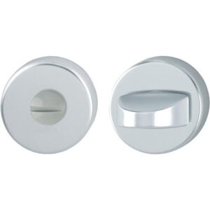 Schlüsselrosetten-Paar - Schlüsselrosetten-Paar 42KVS Alu.F1/naturf.Schildst.9mm SK/OL rd.HOPPE – Bild 1