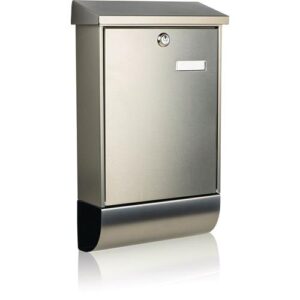 Briefkasten - Briefkasten Oslo-Set 37670 NI H.500mm B.300mm T.110mm VA DIN C4 BURG-WÄCHTER – Bild 1