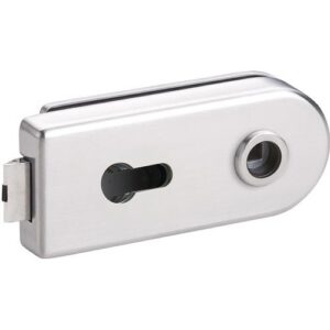 Glastürschloss 6013 PZ-Venezia - Edelstahl matt PZ DIN L/R HERMAT – Bild 1