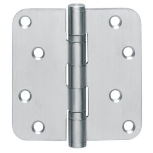 Kugellagertürscharnier - Kugellagertürscharnier VA rd 76x76mm DIN L/R ma ausziehb.Stift INTERSTEEL – Bild 1