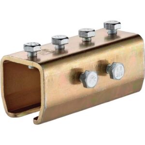 Verbindungsmuffe - Verbindungsmuffe -03 1403 Pro 400 STA verzinkt,gelb HELM – Bild 1