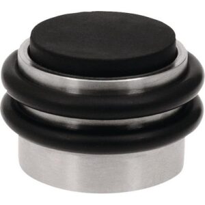 Bodentürpuffer - Bodentürpuffer 2053.31 D.42mm H.28mm Alu.silberf.elox.Dübelmontage KWS – Bild 1