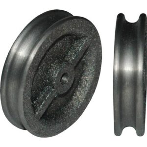 Vogelrolle - Vogelrolle 470 Grauguss D.80mm Trgf.max.22kg Nut 8,5mm HBS-BETZ – Bild 1