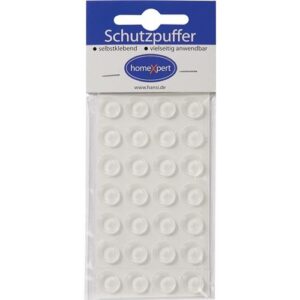 Türanschlagdämpfer - Türanschlagdämpfer 12mm Ku. klar selbstklebend – Bild 1