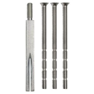 Wechselstift - Wechselstift 4-KT.8 STA verzinkt/vernickelt M6 SCHNEGEL – Bild 1