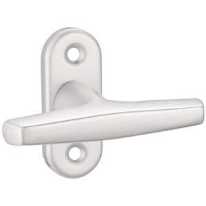 Fenstergriff - Fenstergriff 1511/0000 Alu.F2/neusilberfarbig Kreuzgriff EDI – Bild 1