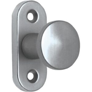 Hebetürknopf - Hebetürknopf Alu.F2/neusilberfarbig 35mm EDI – Bild 1