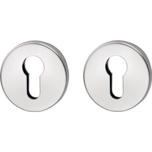 Schlüsselrosetten-Paar - Schlüsselrosetten-Paar 056 VA F00 Schildst.8mm PZ rd.EDI – Bild 1