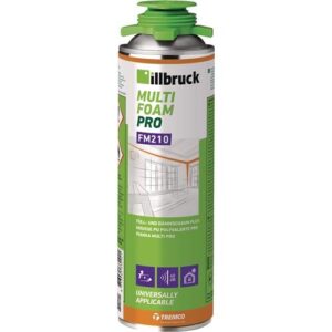1K-Fenster-/Fassadenschaum - 1K-Fenster-/Fassadenschaum FM210 500ml B2 grün Dose ILLBRUCK – Bild 1