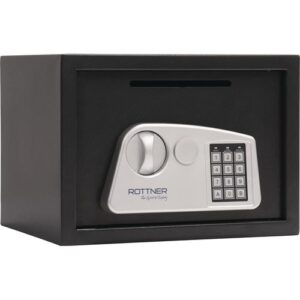 Möbeltresor - Möbeltresor Jupiter 3 250x350x280mm Elektronikschloss Fbd.+Einwurf 9kg ROTTNER – Bild 1