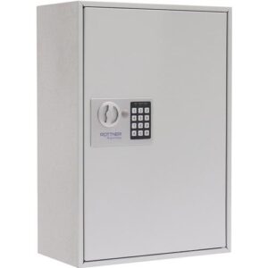 Schlüsselschrank - Schlüsselschrank S 300 H550xB380xT205mm 1-türig o.Anz.Hak.300 ROTTNER – Bild 1