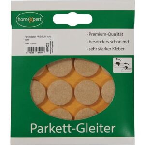 Parkettgleiter - Parkettgleiter Premium 22mm Filz natur rd.selbstkl. – Bild 1
