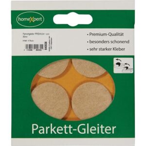 Parkettgleiter - Parkettgleiter Premium 35mm Filz natur rd.selbstkl. – Bild 1