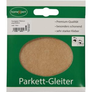 Parkettgleiter - Parkettgleiter Premium 80 x 95mm Filz natur eck.selbstkl. – Bild 1
