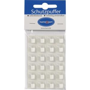 Schutzpuffer - Schutzpuffer Clear 12,6mm Ku.transp.Quadrat selbstkl. – Bild 1