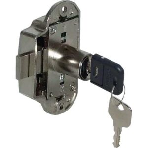 Drehstangenschloss - Drehst.-Schl.gl.25mm inkl.I.-Zyl.BMB – Bild 1