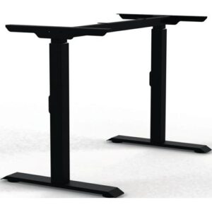 Tischgestell - Tischgestell verkehrsschwarz RAL 9017 H.900mm Schrauben BMB – Bild 1