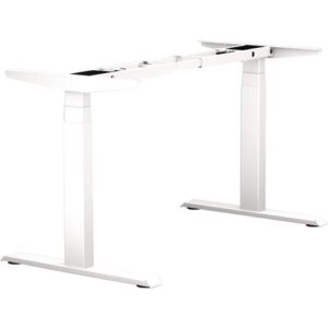Steh-Sitz Tischgestell - Steh-Sitz Tischgestell E-MORE 2M3S GS weiß RAL 9010 H.640-1290mm BMB – Bild 1
