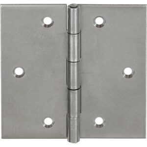 Scharnier - Scharnier 10503 H.80mm B.80mm S.1,5mm VA gerollt,ktg.VORMANN – Bild 1