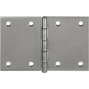 Scharnier 1.4301 - Scharnier 1.4301 10504 H.80mm B.120mm S.1,5mm VA gerollt,breit VORMANN – Bild 1