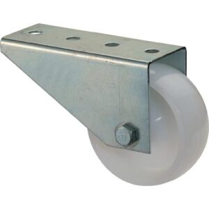 Torbockrolle - Torbockrolle D.80mm Trgf.50kg m.Platte Ku.BS ROLLEN – Bild 1