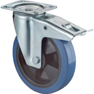 Lenkrolle - Lenkrolle D.100mm Trgf.140kg m.Festst.Ku.102x84mm BS ROLLEN – Bild 1