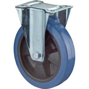 Bockrolle - Bockrolle D.100mm Trgf.140kg Ku.Platte L102xB84mm BS ROLLEN – Bild 1