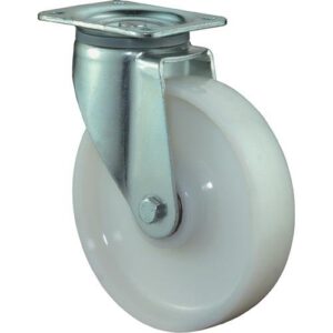 Schwerlast-Lenkrolle - Schwerlast-Lenkrolle D.250mm Trgf.1400kg Ku.Platte L135xB110mm BS ROLLEN – Bild 1