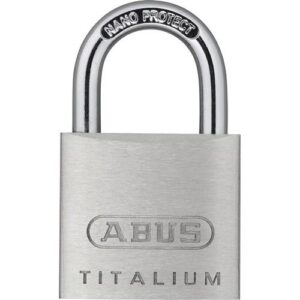 Zylindervorhangschloss - Zylindervorhangschloss 64TI/30 gl Schlosskörper-B.30mm Titalium gl.6311 ABUS – Bild 1