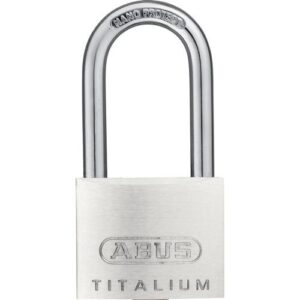 Zylindervorhangschloss - Zylindervorhangschloss 64TI/40HB40 gl Schlosskörper-B.40mm Titalium gl.6411 ABUS – Bild 1