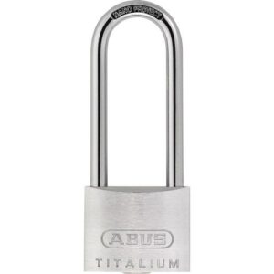 Zylindervorhangschloss - Zylindervorhangschloss 64TI/40HB63 Schlosskörper-B.40mm Titalium verschschl.ABUS – Bild 1