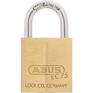 Zylindervorhangschloss - Zylindervorhangschloss 75/30 gl.-7341 Schlosskörper-B.30mm MS gl.ABUS – Bild 1