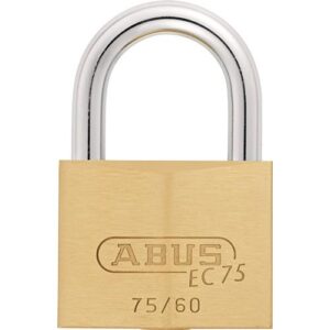 Zylindervorhangschloss - Zylindervorhangschloss 75/60 gl.-7561 Schlosskörper-B.60mm MS gl.ABUS – Bild 1