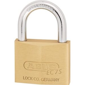 Zylindervorhangschloss - Zylindervorhangschloss 75/60 gl.-7561 Schlosskörper-B.60mm MS gl.ABUS – Bild 3