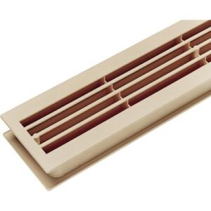 Badezimmerlüftung - Badezimmerlüftung L.452mm B.92mm Ku.ähnl.reinweiß Ecken ger. – Bild 1