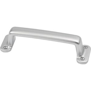 Handgriff - Handgriff A.30mm L.160mm B.42mm Alu-Guss silberf.elox.Löcher 4,D.3,7mm HERMETA – Bild 1