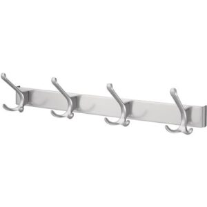 Huthakenleiste - Huthakenleiste 0822-0824 4 Hak.A.96mm LM silberf.elox.H.102mm HERMETA – Bild 1