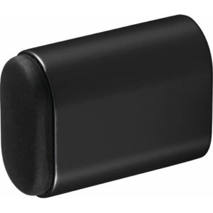 Wandtürpuffer - Wandtürpuffer 4700/4702/4704 Alu.schwarz ku.-besch.L.50mm HERMETA – Bild 1