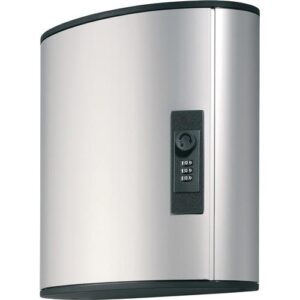 Schlüsselschrank - Schlüsselschrank Key-Box H400xB302xT118mm 1-türig Zahlenschl.Anz.Hak.72 – Bild 3