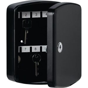 Schlüsselbox - Schlüsselbox Key Box H255xB200xT75mm weiß Stahlbl.Anz.Hak.24 BURG-WÄCHTER – Bild 1