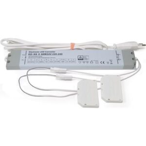 LED-Konverter - LED-Konverter 230 V 24 V 60 W 2x6-fach Verteiler L&S – Bild 1