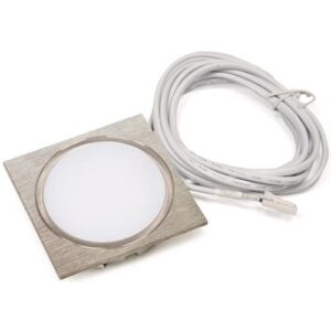 Einbauleuchte - Einbauleuchte Chip HE 58 Emotion 24V DC 2,5 W Rahmenfarbe VA,geb.L&S – Bild 1