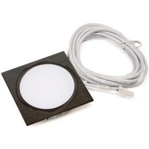 Einbauleuchte - Einbauleuchte Chip HE 58 Emotion 24V DC 2,5 W Rahmenfarbe schwarz L&S – Bild 1