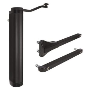 Torschließer - Torschließer VERTICLOSE-2 Alu.elox.schwarz Retrofit Öffnungsw.90/180Grad – Bild 1