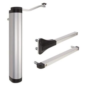 Torschließer - Torschließer VERTICLOSE-2 Alu.elox.silber Retrofit Öffnungsw.90/180Grad – Bild 1