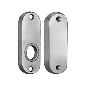 Drückerrosette - Dr.-Ros.479 LM F1 Schildst.7mm rd.ov.AMF – Bild 1