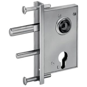 Gittertorschloss - Gittertorschloss 107 Dornm.50mm verz.AMF – Bild 1