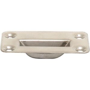 Bodenschließmulde - Bodenschließmulde 9009 Treibriegelverschlüsse 100 x 56 x 20mm BKS – Bild 1