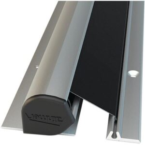 Fingerschutz Rollo - Fingersch.Rollo NR-30 L.1925mm BG verkehrsweiß Rollo schwarz ATHMER – Bild 1