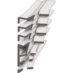 Renovierungsdichtung - Renov.-dicht.6308AC L.6,5m TPE blk dunkelbraun ELLEN – Bild 1